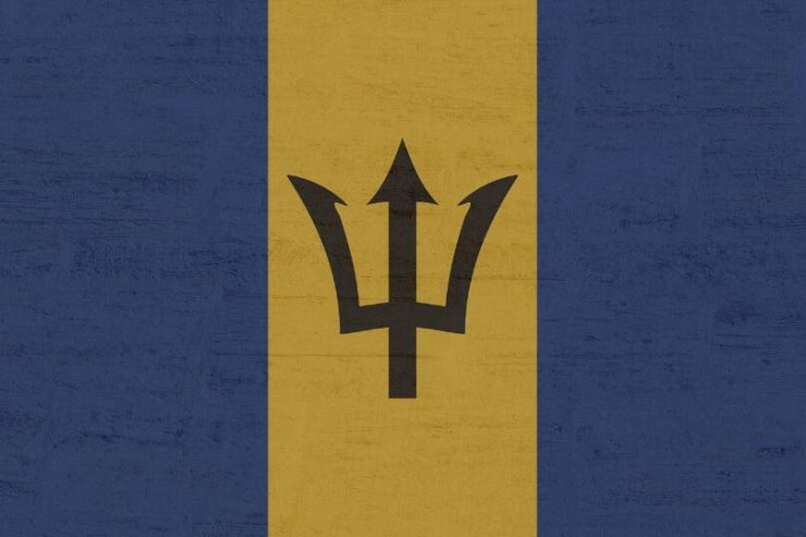 National Flag of Barbados